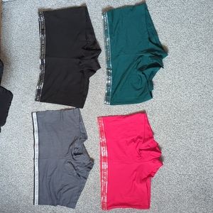 4 pair boyshort/shorty Victoria's Secret panties